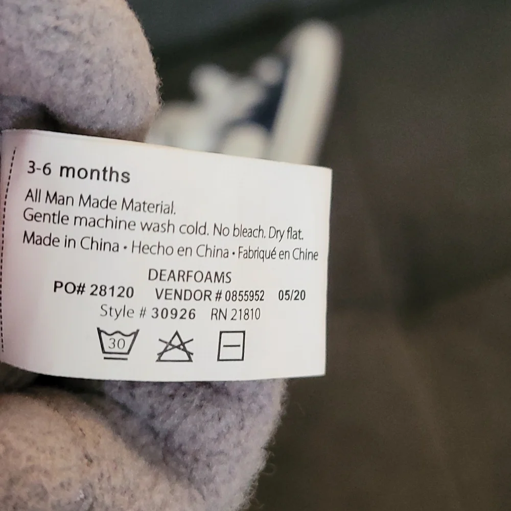 2 Pairs Infant Shoes